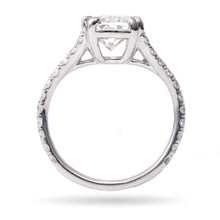 Load image into Gallery viewer, Custom-Made 2.79 carat Platinum Diamond Ring