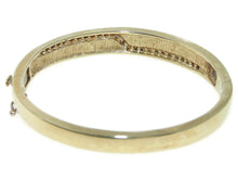 Load image into Gallery viewer, 14k Yellow Gold Australian Opal Diamond Cuff Bracelet