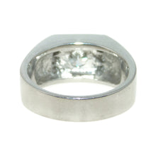 Load image into Gallery viewer, Vintage Round Diamond Men's Ring in Platinum