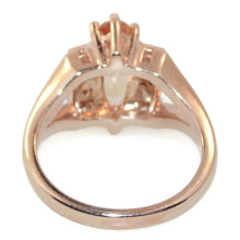 Load image into Gallery viewer, Imperial Topaz and Diamonds Ring in 14k Rose Gold
