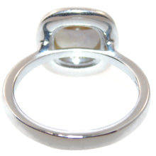 Load image into Gallery viewer, Yellow Diamond Ring with  Diamond Halo in 14k White Gold
