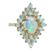 Load image into Gallery viewer, Estate Opal Statement Ring in 14k Yellow Gold
