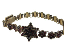 Load image into Gallery viewer, Vintage Estate Natural Bohemian Garnet Statement Bracelet
