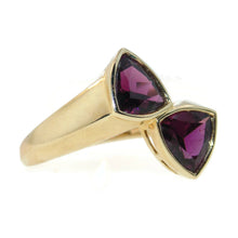 Load image into Gallery viewer, Rhodolite Garnet Ring in 14k Yellow Gold
