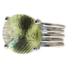 Load image into Gallery viewer, Lemon Quartz Ring in 14k White Gold
