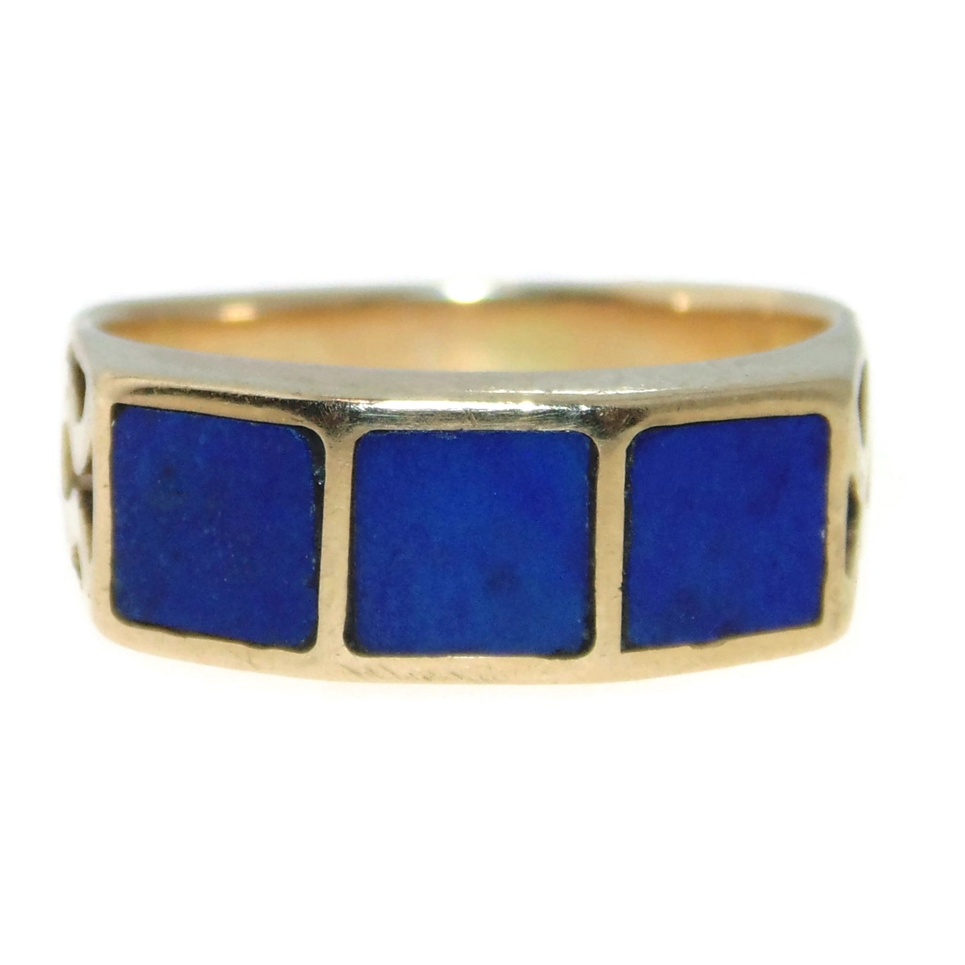 Lapis lazuli pinky ring discount