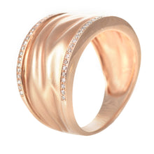 Load image into Gallery viewer, 14k Rose Gold Fashion Wide Band Ring
