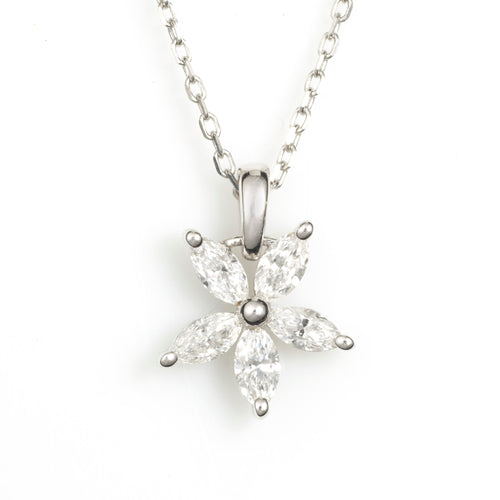 Stone Marquise Cut Diamond Pendant