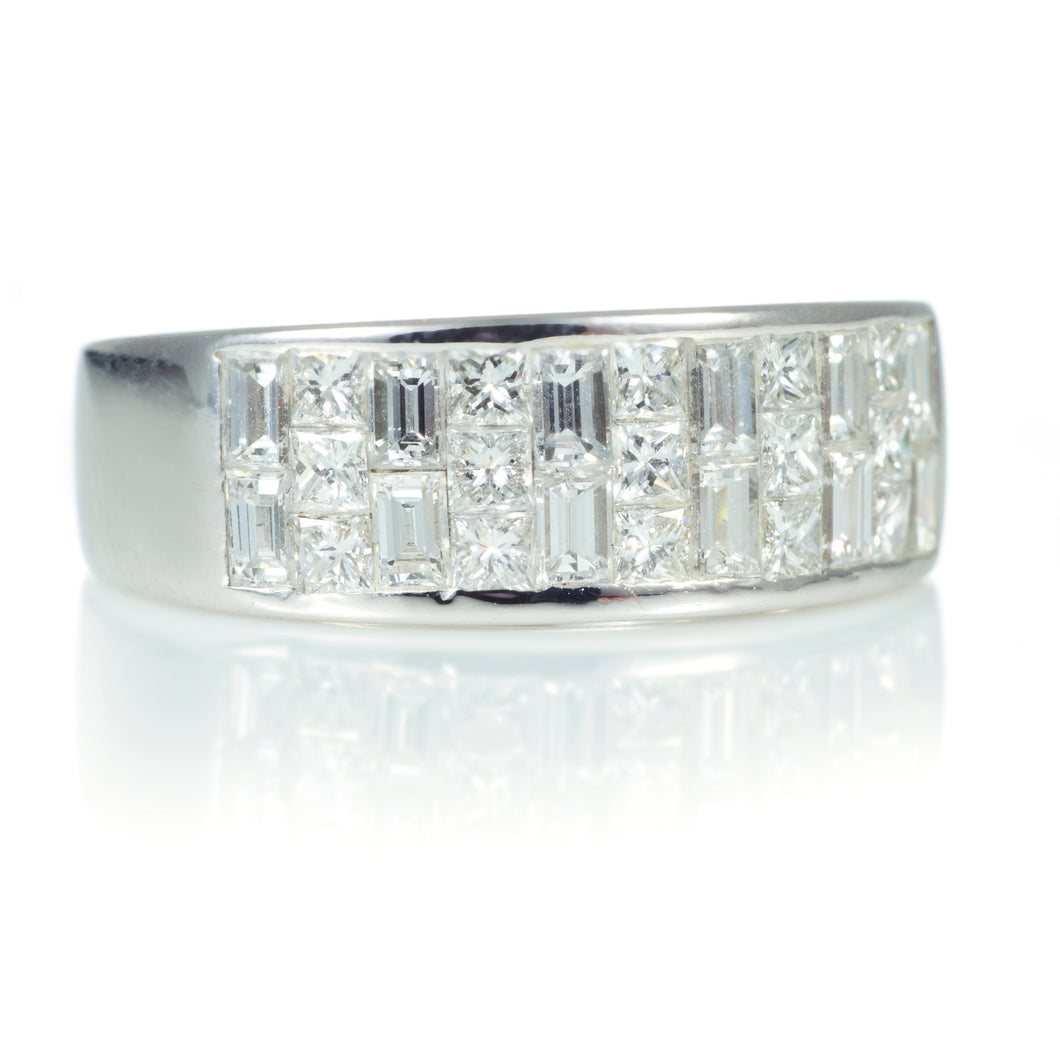 Princess Cut Diamond Right Hand Ring